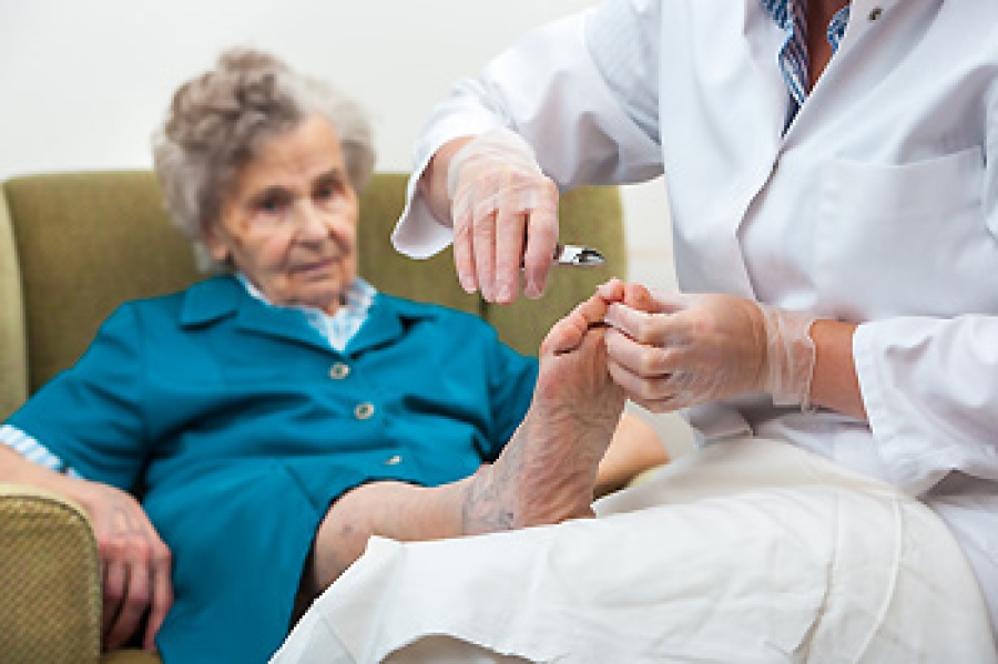 What Is Involved in Elderly Foot Care?